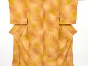 のり散らし模様暈し小紋着物